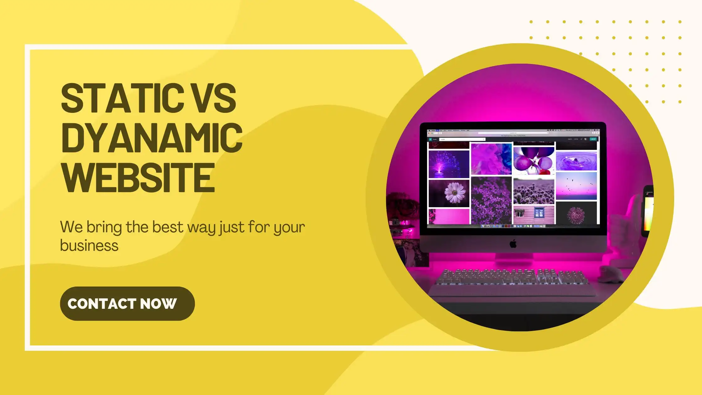 Static vs Dynamic Website
