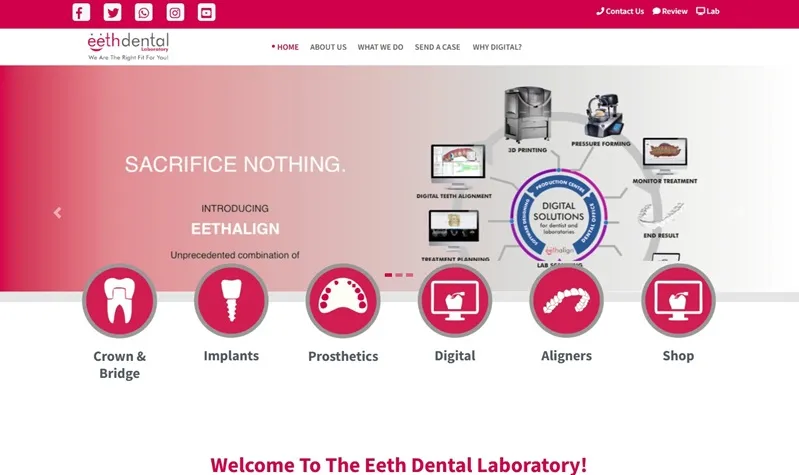 EETH Dental Laboratory is a UK based Digital Dental Lab | Powerwebsols
